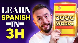 Learn 2000 Spanish Words in 3 Hours | Full Bilingual Story for Beginners
