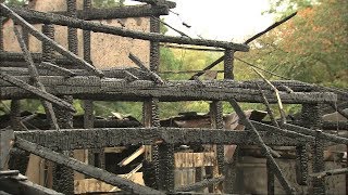 空き家放火事件で防犯カメラ映像を法廷で公開　歩き回る人物…被告の元消防団員か　岡山地検