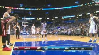 Henry Walker's 3-Point Heroics Force Overtime, HEAT @ Magic 2/25/15