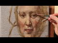 portrait painting tutorial old master oil painting demonstration