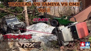 【TRAXXAS TRX4 】VS【TAMIYA CC02】VS【CMX】Vol Ⅱ 【scale crawler】 全集中クローラーの呼吸JAPAN Hokkaido Southern