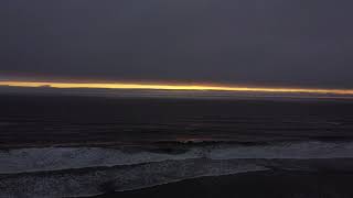 Proof the Earth is Round - Uncut double sunset from Westport, WA 7:15 PM 9-21-2020