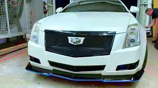 Ice White Savage Cadillac 2012 CTS Coupe 3.6