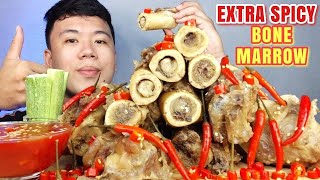 SUPER SPICY BONE MARROW MUKBANG | Spicy Bulalo Mukbang | Mukbang | Mukbanger | Asmr | Eating | Food