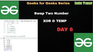 🚀 2 Ways to Swap Two Numbers in Java | Beginner Friendly#gfg #leetcode #java #programming