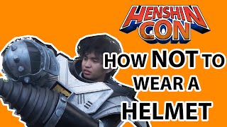 Henshincon 2015: How NOT to Wear a Helmet