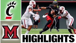 Miami (Ohio) vs Cincinnati Highlights | College Football Week 3 | 2023 College Football