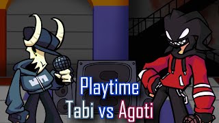 Playtime pero es Tabi vs Agoti | Friday Night Funkin