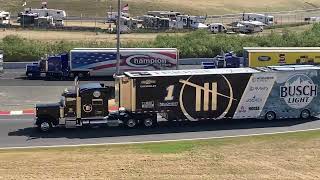 2024 Sears Point Sonoma Raceway Nascar Cup Hauler Parade 6/6/2024