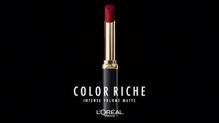 Color Riche Intense Volume Matte Κραγιόν για έντονο χρώμα \u0026 ματ αποτέλεσμα | L'Oréal Paris Greece