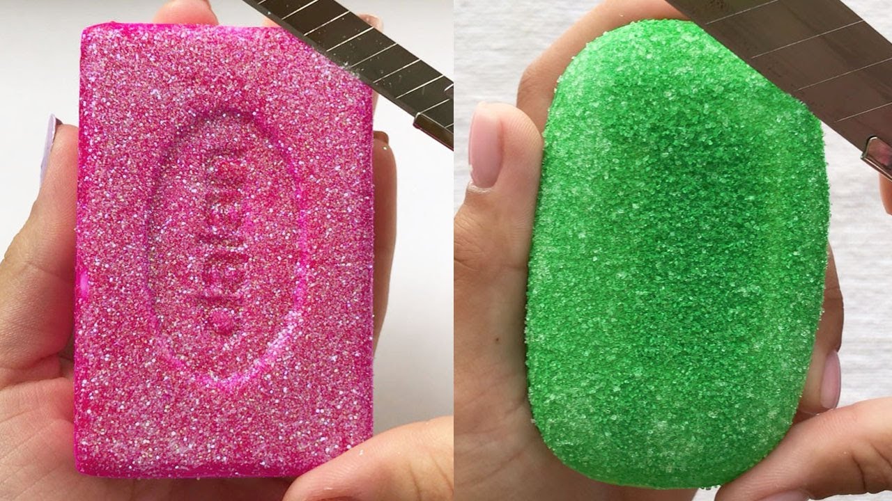 Cutting Dry Soap Asmr Youtube