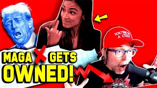 Maga LOSES THEIR SH*T Over AOC... Trump Cult WANTS HER ARRESTED