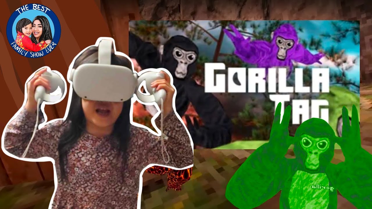 Ep2 Monkeying Around In Vr Gorilla Tag Gorillatagfun Gorillatag