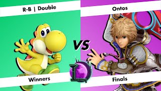 [Lunacity 23] Winners Finals - R-B | Double (Yoshi) vs Ontos (Shulk) - SSBU