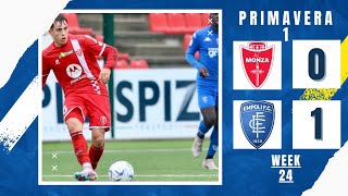 MONZA U19 0-1 EMPOLI U19 | Campionato Primavera 1 2023/2024| Week 24 | Highlights | 01-03-2024