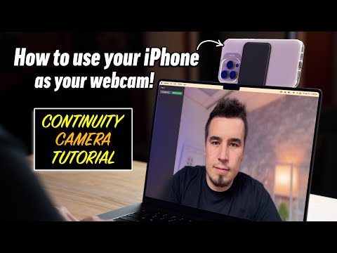 How to use your iPhone as your webcam on your Mac!