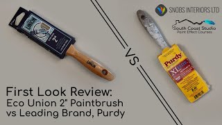 Eco Union Paint Brush Review: Eco-Friendly vs leading brand