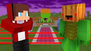 MAIZEN : Cursed Security House vs JJ - Minecraft Parody Animation JJ & Mikey