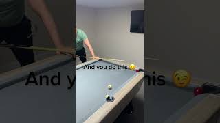 Clever shot when your opponent covers the pocket ✅#8ballpool #billiard #professional #tricks #skills