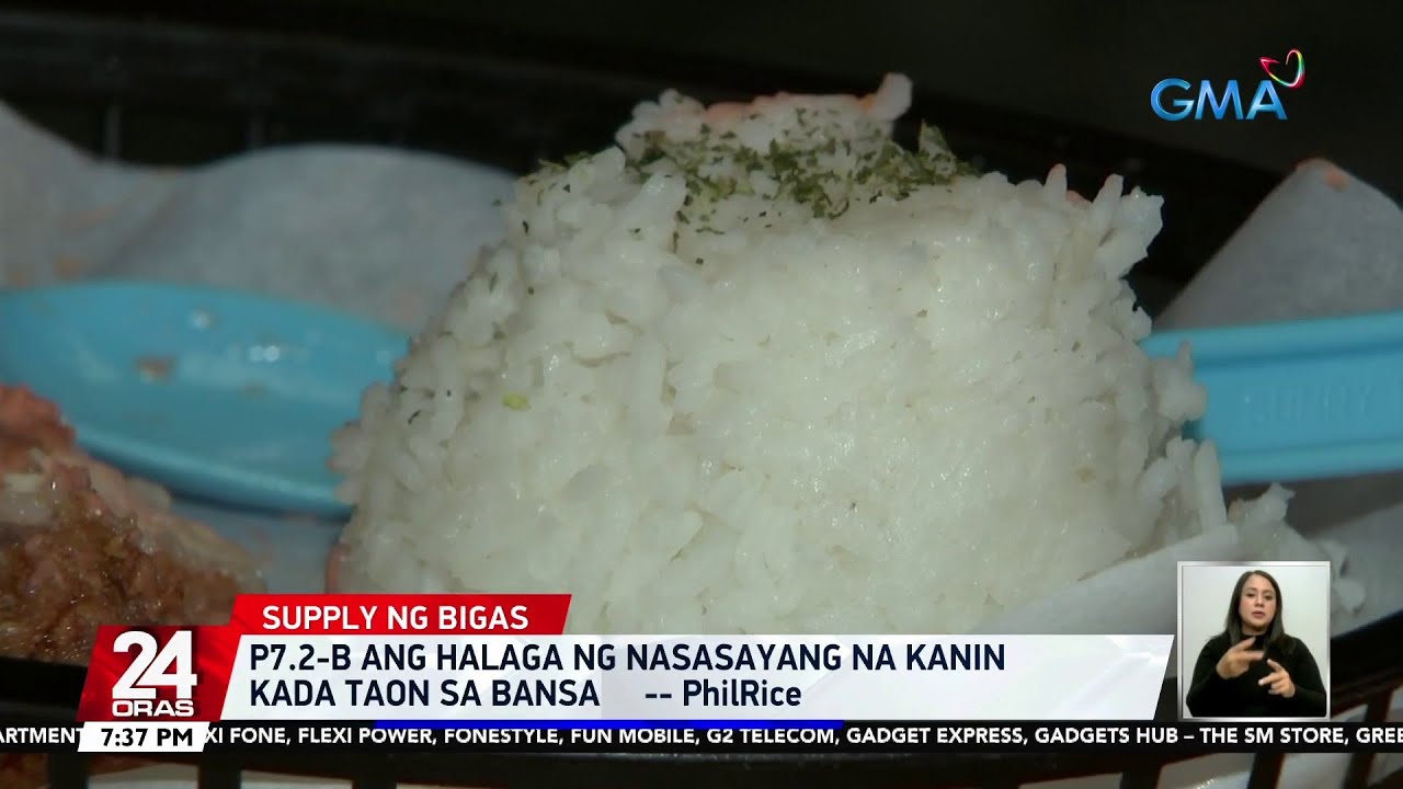 P7.2-B Ang Halaga Ng Nasasayang Na Kanin Kada Taon Sa Bansa -- PhilRice ...