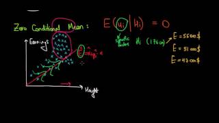 ECONOMETRICS | Zero Conditional Mean and Omitted Variable Bias