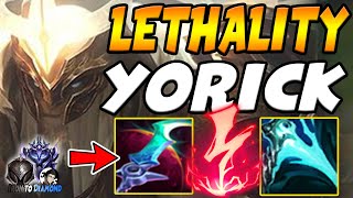 Lethality Yorick ONE SHOTS with Eclipse and Essence Reaver | Für Dobby Adventures Iron to Diamond #5