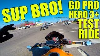 Z1000 GoPro Hero3+ Black Motovlog Video Test