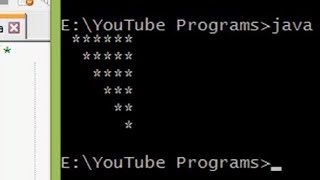 #4 Tiangle Program In Java || Java Technocrat [Hindi]