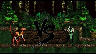 Sprite Battle - Riptor vs Reptile