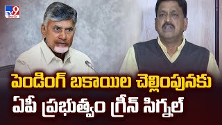 Andhra Pradesh : పెండింగ్ బకాయిల చెల్లింపునకు ఏపీ ప్రభుత్వం గ్రీన్ సిగ్నల్ - TV9