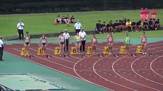 2023.7.8 宮崎県選手権 女子100m決勝(速報)