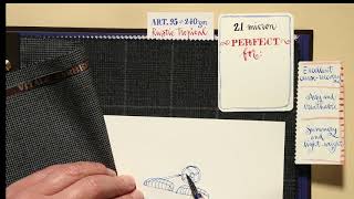 Vitale Barberis Canonico / 21 micron wool / Rustic Tropical