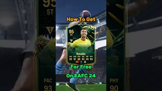 How To Get 95 RONALDO For FREE on EAFC 24!!! #fifa #eafc24