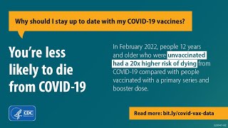 Why You Should Stay Up to Date with Your COVID-19 Vaccines