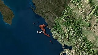 Migrant ship off Corfu coast sends distress claiming \