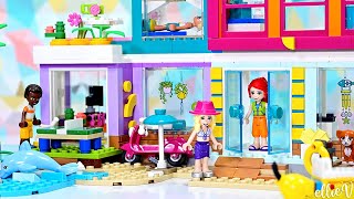 Lego Friends Vacation Beach House 🏖 build & review part 1