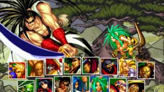 【AC】 真SAMURAI SPIRITS 覇王丸地獄変(E) ALLキャラ対戦 (SAMURAI SHODOWN II ALL  chara Battle)gameplay