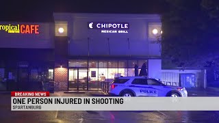 One injured in Spartanburg shooting