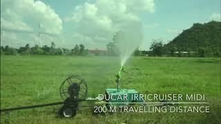 DuCaR IrriCruiser Midi - Cost effective - High Performance Soft Hose Travelling Sprinkler System