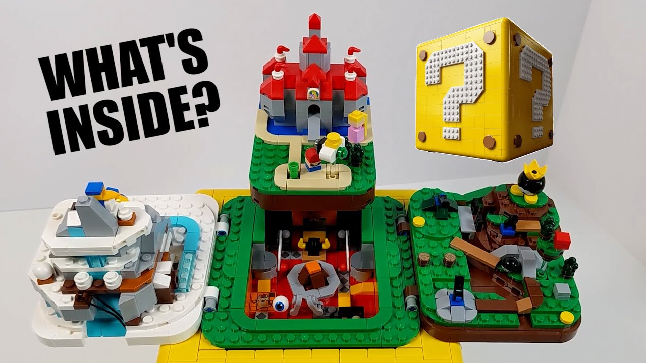 REVIEW: LEGO Super Mario 64 Question Mark Block – What's Hidden Inside ...