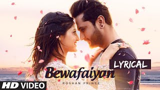 Roshan Prince: Bewafaiyan (Lyrics) Sonal Singh | Latest Punjabi Songs 2020 | Tgm Filmi