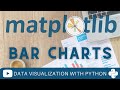 Bar Charts or Bar Graphs | Matplotlib Tutorial Part 3 | Analysing data from a csv file