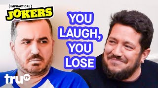 Funniest If You Laugh You Lose Moments (Mashup) | Impractical Jokers | truTV