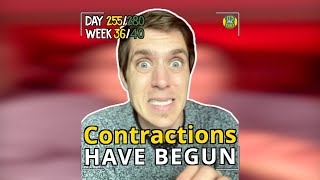 How to know when contractions begin  -#shorts - Day 255/280