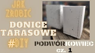 HIT!!! DONICE TARASOWE DIY!!! TERMO DONICE ZE STYROPIANU