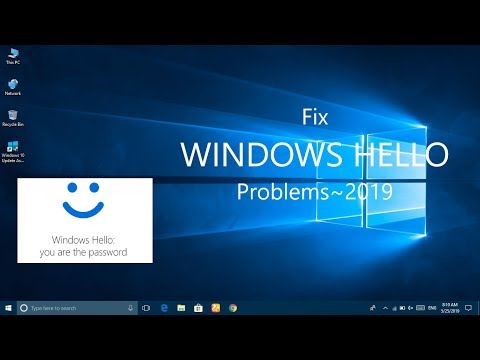 WINDOWS HELLO Isn't Available On This Device Fix2019