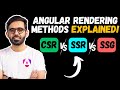 Angular 20: SSR vs CSR vs Pre-rendering - A Deep Dive