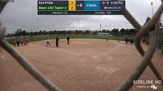 Blast 14U Taylor 2 vs. 510 Pride (2024.07.27)