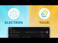 I built a REAL Desktop App with both Tauri and Electron