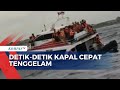 Kapal Cepat Tenggelam karena Alami Kebocoran, Penumpang Berusaha Selamatkan Diri